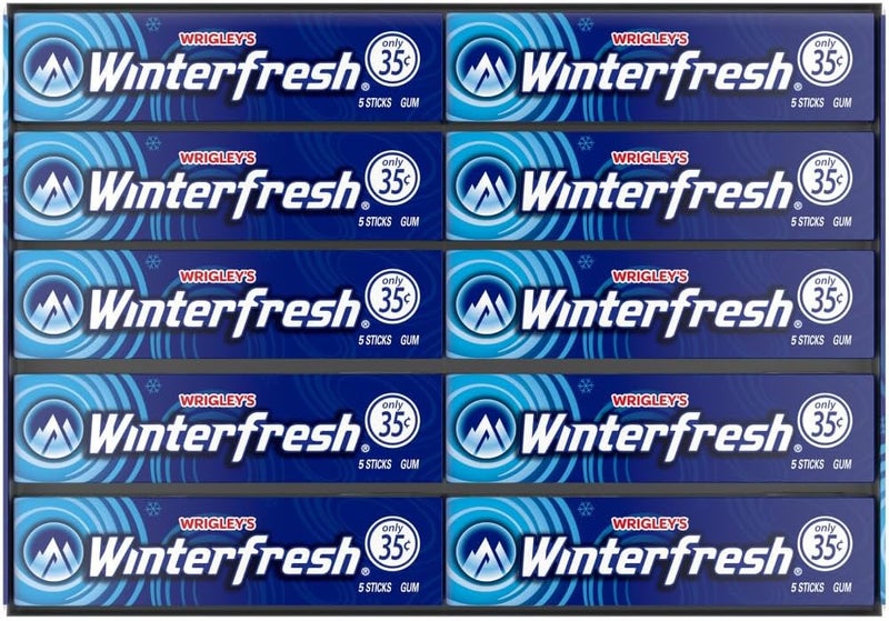 Winterfresh Wrigley's Winterfresh Chewing Gum Twin Box Pack - Image 4
